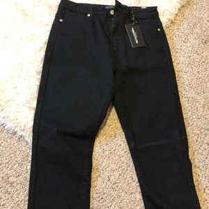 High wasted PrettyLittleThing black pants